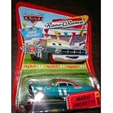 Disney Pixar Cars Die Cast Mario Andretti Chase Car w/ Red Wheels
