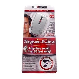 Sonic Earz Personal Sound Amplifier By Bell and Howell