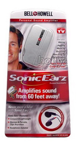HealthPersonalCare: Sonic Earz Personal Sound Amplifier By Bell and Howell