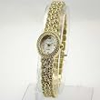 NICOLET Women's Silver-Tone Austrian Crystals & White Mother of Pearl Dial Watch. Model: NC-2061W