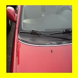 1989 89 GEO SPECTRUM CHROME HOOD TRIM MOLDING