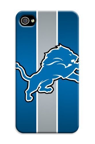 Nfl Detroit Lions Football Hard Iphone Case Fit Iphone 4/4S