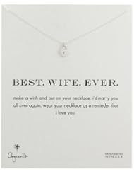Dogeared "Reminders" Best Wife Ever Locket Heart Pendant Necklace, 18"