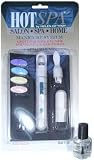 HELEN OF TROY Hot Spa Manicure System Great for Natural Nail Maintenance & Travel with 6 Attachments (Model: 61508) w/FREE TEMPTIQUE Brush-On Nail Repair Nail Polish 1/2oz/15ml