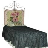 Rose Painted Bed