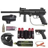 Tippmann A-5 Paintball Gun w/Egrip Complete Gold Package