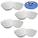 HQRP Pre-Motor Filter Set 4-Pack (4 Felt + 4 Foam) compatible with Shark XFF350 NV350 NV350W NV350WC NV351 NV352 NV355 NV356 NV356E NV357 Navigator Lift-Away Upright Vac Vacuum Cleaner + HQRP Coaster