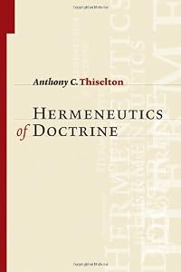 Cover of "Hermeneutics of Doctrine" Cover of "Hermeneutics of Doctrine"