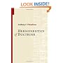 Hermeneutics of Doctrine