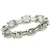Ladies Round & Baguette Diamond Eternity Band 2.50cttw