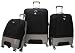 Olympia Nepolean 3 Piece 360 Degree Spinner Luggage Set