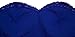 ANGEL FASHIONS Women's Sleeveless Blue Sequins Tulle Evening Dress