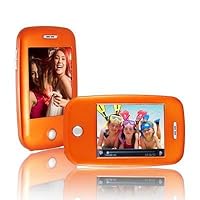 Ematic EM608VIDO 3-Inch Touch Screen 8 GB MP3 Video Player with Built-In 5 MP Digital Camera(Orange)