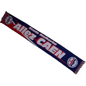 Echarpe officielle SMC CAEN - Football STADE MALHERBE de CAEN - Normandie Mod�le " blason maillot " - Taille 140 cm
