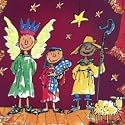 Christmas Cards - Quentin Blake Charity Pack of 8 - Nativity Play