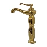 〔INK-0303070G〕　シングルレバーハンドル　トールタイプ　混合水栓　ゴールド（金）