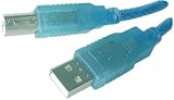 Vaster 20 Foot Gold USB 2.0 A/B Device and Extension Cable