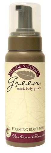 Village Naturals Green Verbena Blossom Foaming Body Wash 9 fl oz