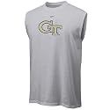 Nike Georgia Tech Yellow Jackets Ash Team Logo Sleeveless T-shirt