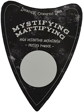 LunatiCK Cosmetic Labs High Definition Microfinish Pressed Powder Foundation Gothic Witches Vegan White by LunatiCK Cosmetic Labs