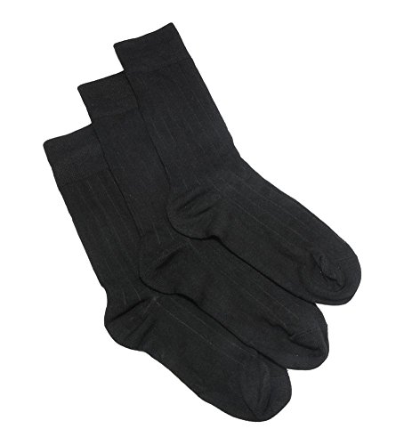Florence Men's Cotton Bamboo Dress Sock 3-Pack