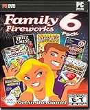 Brand New Viva Media Family Fireworks 6 Pack Brain-Teasing Collection Of Games Experience Mahjongg