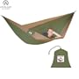 Hammock Bliss Double Wide Portable Hammock - Tan/Green
