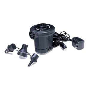 Intex 110-120 Volt AC/12Volt DC Rechargeable Quick-Fill Electric Pump
