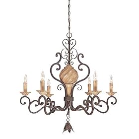 1947 Six Light Pendant by SmartBargains