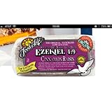 Food for Life, Ezekiel 4:9 Bread, Cinnamon Raisin, Organic, 24 Oz (Cinnanon Raisin, 24OZ)