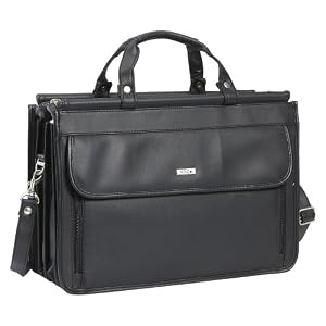 SOLO Leather Look Double Dowel Portfolio
