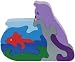 Cat Fishin' Puzzle-Non-toxic, Safe, Eco-friendly
