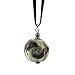 Murano Glass Pendant - Rose Violet/Gold