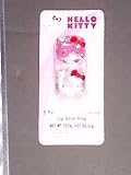 Hello Kitty 2 Pack Strawberry Flavored Lip Balm Ring