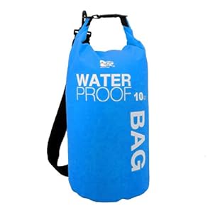 Zaino Impermeabile 15L Rosa - Sacco Stagna Per Sport Acquatici, USB Dry Bag