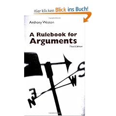 Rulebook for Arguments