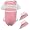 Nike Texas Tech Red Raiders White & Pink Infant 3-piece Creeper Set