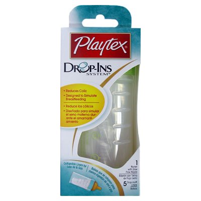 Playtex Baby Drop-Ins Original Nurser 4 OZ: Green