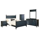 Sand Through Nantucket 5-pc. Bedroom Set - Black