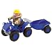 Bob the Builder Friction-Powered Scrambler with Trailer and Bob Figure