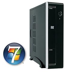 KCSmicro [182109] Mini-PC Nettop | Intel Atom D525 Dualcore 2x1800MHz | 8GB DDR3 | 2000GB | DVD-RW | Sound | GigabitLAN | bis zu 87% Energieeinsparung | Microsoft Windows 7 Home Premium 64-Bit