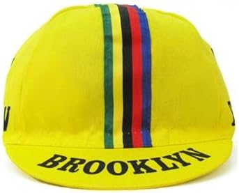 Giordana 2013/14 Brooklyn Team Cycling Cap - World Stripes - gi-s2-coca-brok