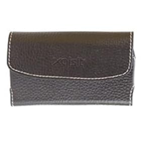 Xqisit - 10419 - Horizontal Case - Housse en cuir - Taille M - Noir