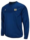 Notre Dame Fighting Irish adidas Navy 2011 Football Adizero Sideline Practice Crewneck Sweatshirt