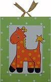 16x20 Sage Julie Giraffe Canvas