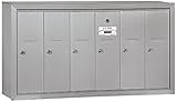 Salsbury Industries 3506ASP Surface Mounted Vertical Mailbox with Master Commercial Lock, Private Ac