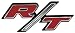 Charger Challenger Dodge R/t Rt R T Emblem Nameplate Metal... Charger Challenger Dodge R/t Rt R T Emblem Nameplate Metal...