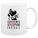 New  Life Is Simple. Eat , Sleep & Football  Mug Sports