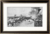 Battle of Leuthen Frederick II (The Great) Leads Prussian Forces to Victory Over the Austrians Framed Art Poster Print by C. Rochling, 32x24