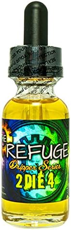 The Refuge 2Die4 Dripper Series Glass in Chubby Gorilla Unicorn Bottle 30 ML